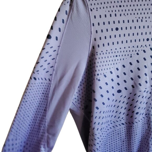 Under Armour Purple Long Sleeve Crew Neck Shirt Cold Gear - Large - Picture 5 of 15